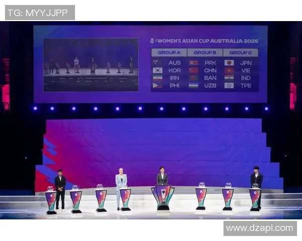 女足亚洲杯分组出炉，中国避开日韩抽得上签